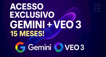 Conta Gemini + Veo 3 - 1 Ano E 3 Meses De Acesso