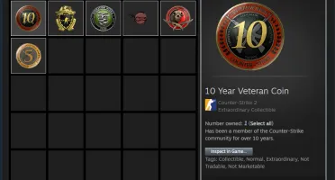 Conta cs2 prime com 5 medalhas