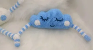 Amigurumi Nuvem de Crochê