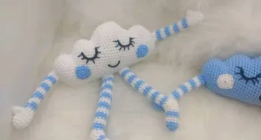 Amigurumi Nuvem de Crochê