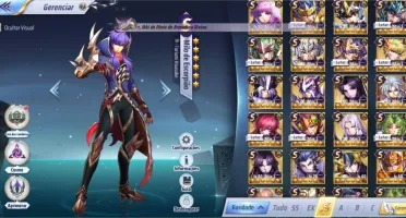 Conta SAINT SEIYA AWAKENING A-92 LVL-70