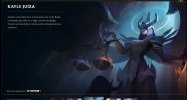 Conta unranked com Janna vitoriosa e Kayle juiza (RARAS)