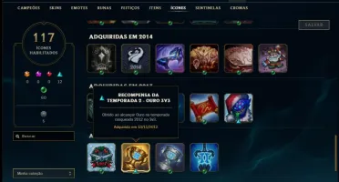Conta unranked com Janna vitoriosa e Kayle juiza (RARAS)