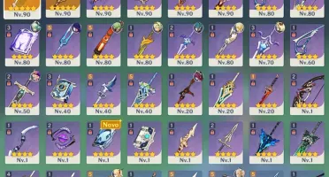 AR55 - Shogun Raiden, Cyno+BIS, Tighnari, Venti, Miko, Scara