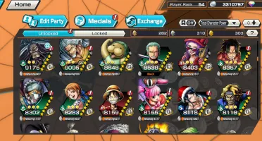 Conta One Piece bounty rush Roger zoro kaido Klawe outros