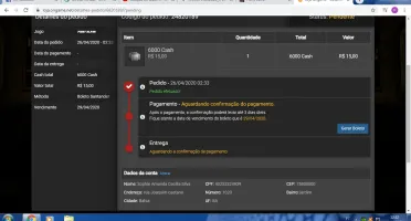 Conta coronel 2 quase 3 bacana
