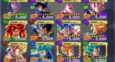 conta nova db legends com jiren 6☆ bills 14☆ e blue boys 6☆