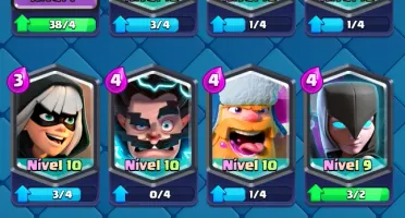 CV 11 recém upada de CV 10 FULL LVL 114 + Conta Clash Royale