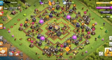CV 11 recém upada de CV 10 FULL LVL 114 + Conta Clash Royale