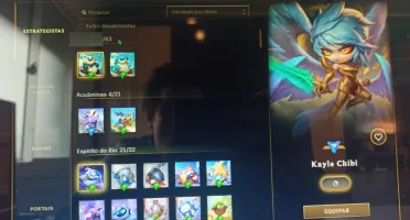 Kayle Juiza, annie gotica, shyv camp + 183 skins - platina