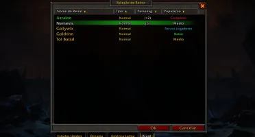 CONTA WOW SHADOWLANDS TOP