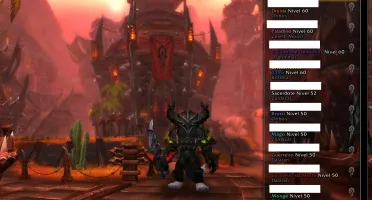 CONTA WOW SHADOWLANDS TOP