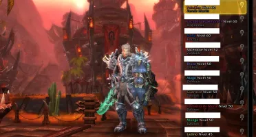 CONTA WOW SHADOWLANDS TOP