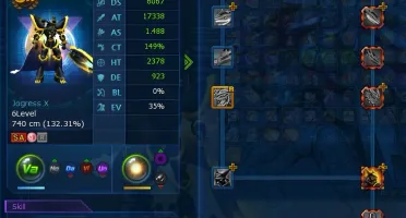 Conta GDMO - Server Omegamon (Gameking)