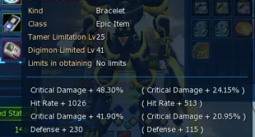 Conta GDMO - Server Omegamon (Gameking)