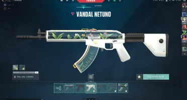 Conta Diamante Com Vandal Sublime / Netuno / Rgx + Skins