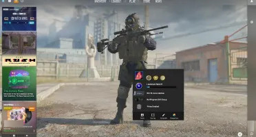 Conta Steam Nv. 18 C/ CS2 PRIME
