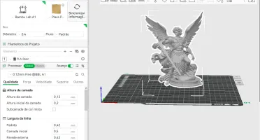 Arcanjo Miguel STL para Impressão 3D | Modelo Premium Ultra