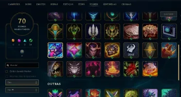 CONTA PLATINA 4 53 HEROES+ 12 SKINS