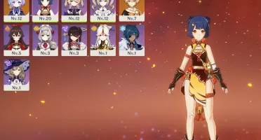 Qiqi + Xiangling arma 5 estrelas