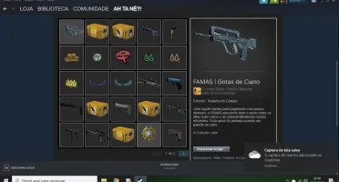 Conta com CS:GO para fazer de main