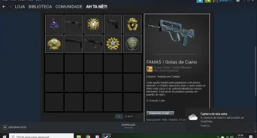 Conta com CS:GO para fazer de main