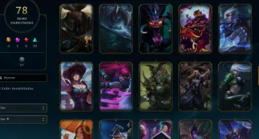 CONTA LOL - LVL 165 - 138 Champions - 78 Skins - FULL ACESSO