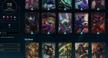 CONTA LOL - LVL 165 - 138 Champions - 78 Skins - FULL ACESSO