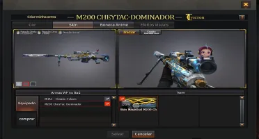 CONTA DE CROSSFIRE MARECHAL 13 VIPS NOVAS