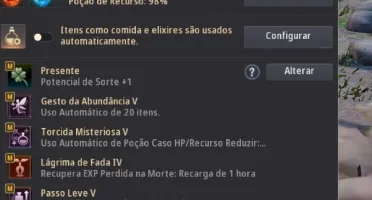 Conta Black Desert 277/335 dp com 2 pots