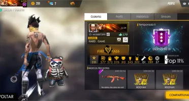 CONTA FREEFIRE GEMADA (BARATO)