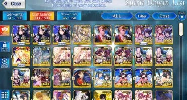 Fate GO/Fate Grand Order Conta 8SSR NA