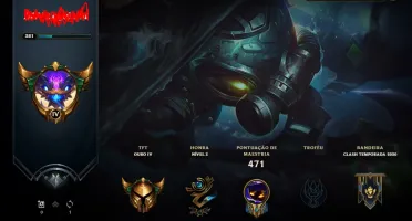 conta lol lvl 381