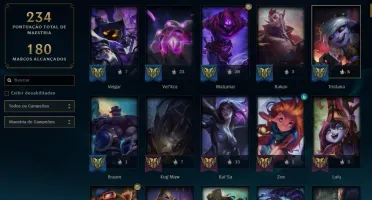 conta lol lvl 381
