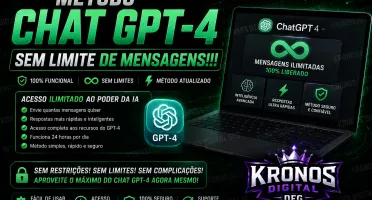 Método Chat Gpt-4 Sem Limite De Mensagens!!!
