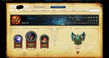 Conta Platina I com MMR alto
