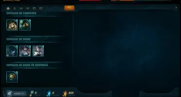 Conta Platina I com MMR alto