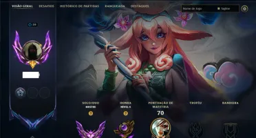 Mestre com 70 Champs e 8 Skins ( 390 PDL )