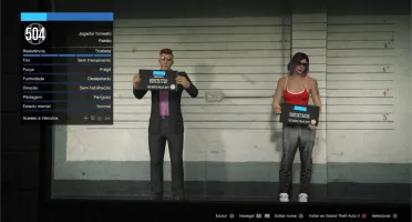 CONTA MODDER GTA5 PS4 Duplo-Personagens/40 milhões