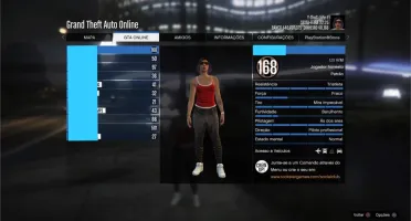 CONTA MODDER GTA5 PS4 Duplo-Personagens/40 milhões