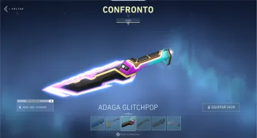 Conta Valorant, Varias skins e facas