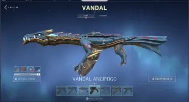 Conta Valorant, Varias skins e facas