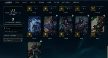 Conta Lol Lux Elementalista