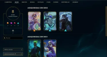 Conta Lol Lux Elementalista