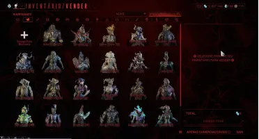 Conta Warframe MR 18