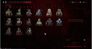 Conta Warframe MR 18