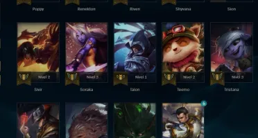 Conta lol level 30 unranked