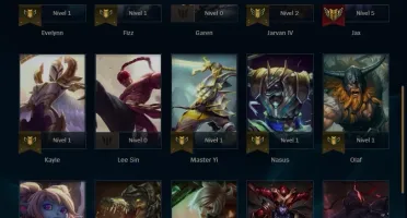 Conta lol level 30 unranked