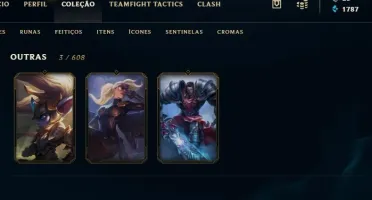 Conta lol level 30 unranked