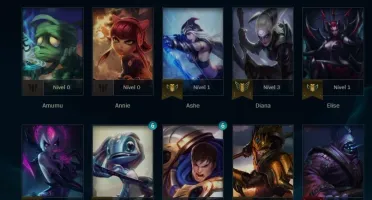 Conta lol level 30 unranked